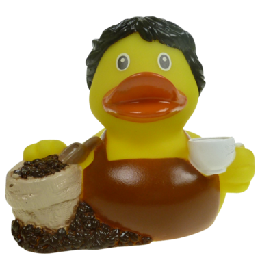 Barista Badeente   8cm