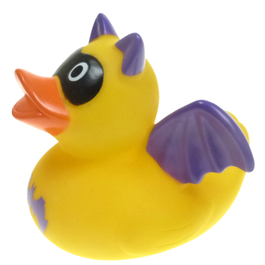 "Batmään" Badeente  8cm