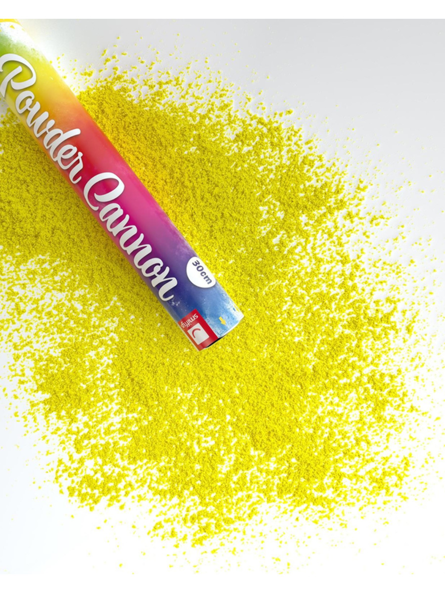 HOLI Powder Shooter GELB  30cm