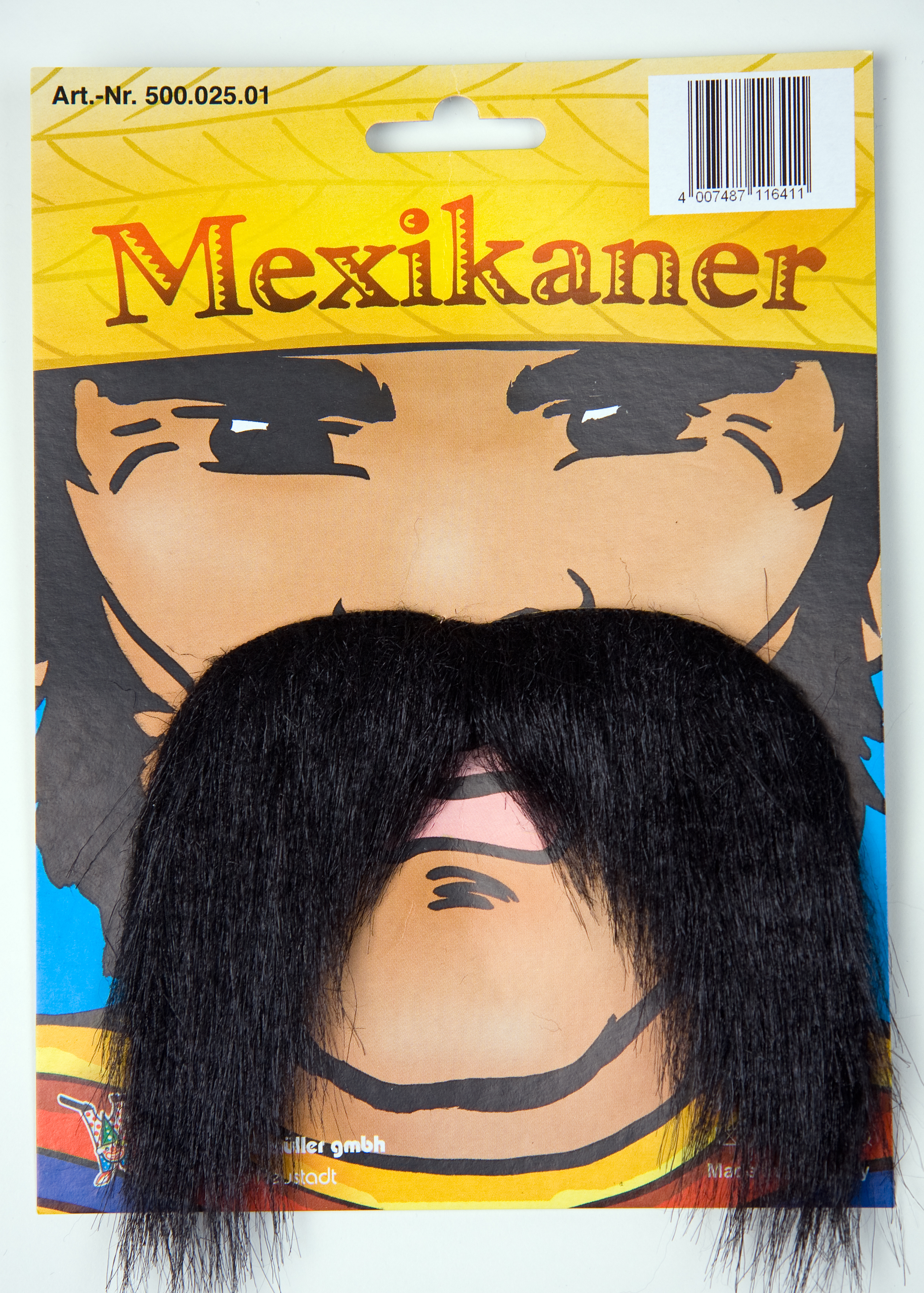 Mexikanerbart  schwarz