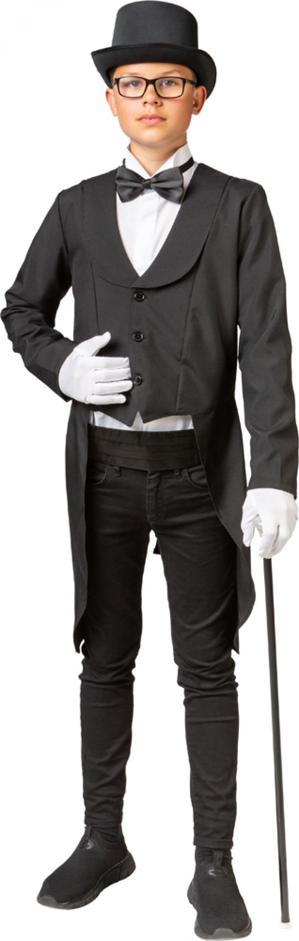 Kinderfrack schwarz Gr- 164