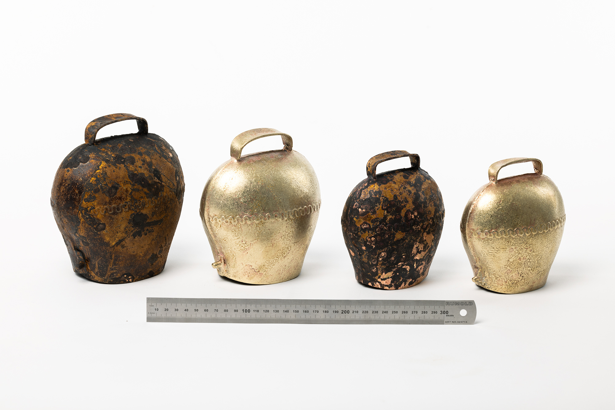 Glocke Schmiedeeisen Antik  ca.13x14cm