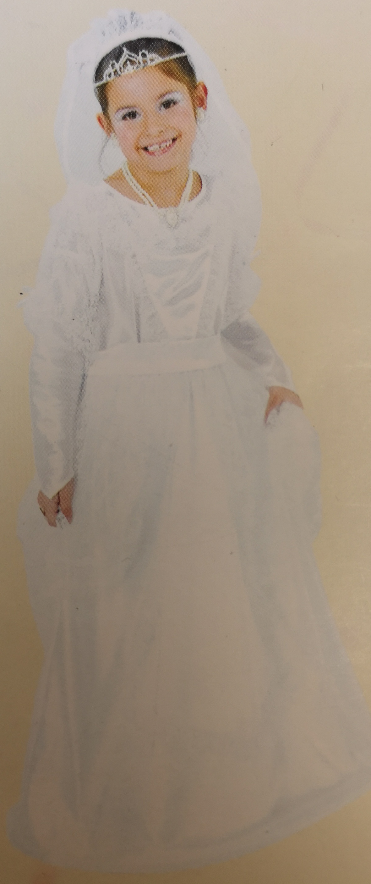 Braut Kleid weiss 2tlg. 116