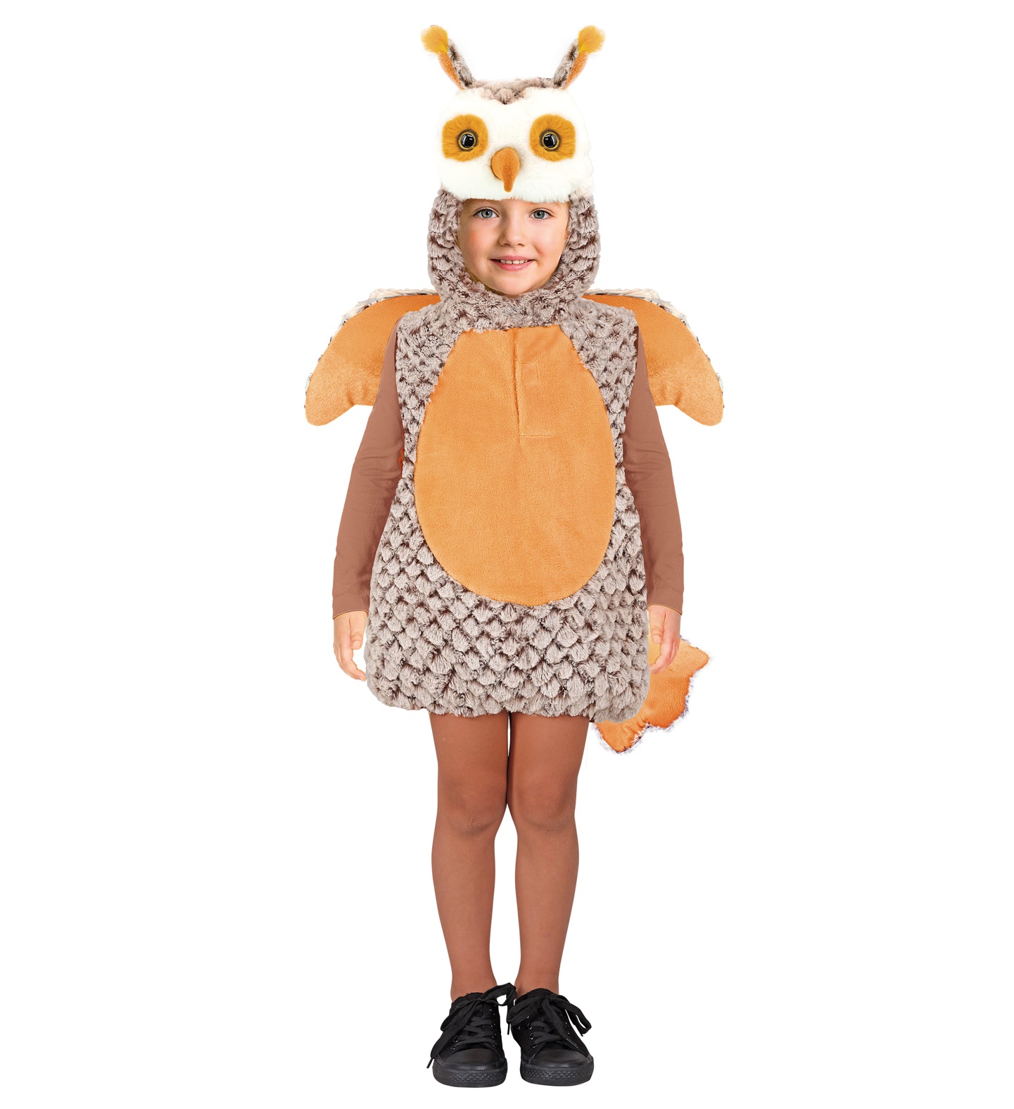 EULE  Plüschweste mit Kapuze Gr.113   3-5 Jahre