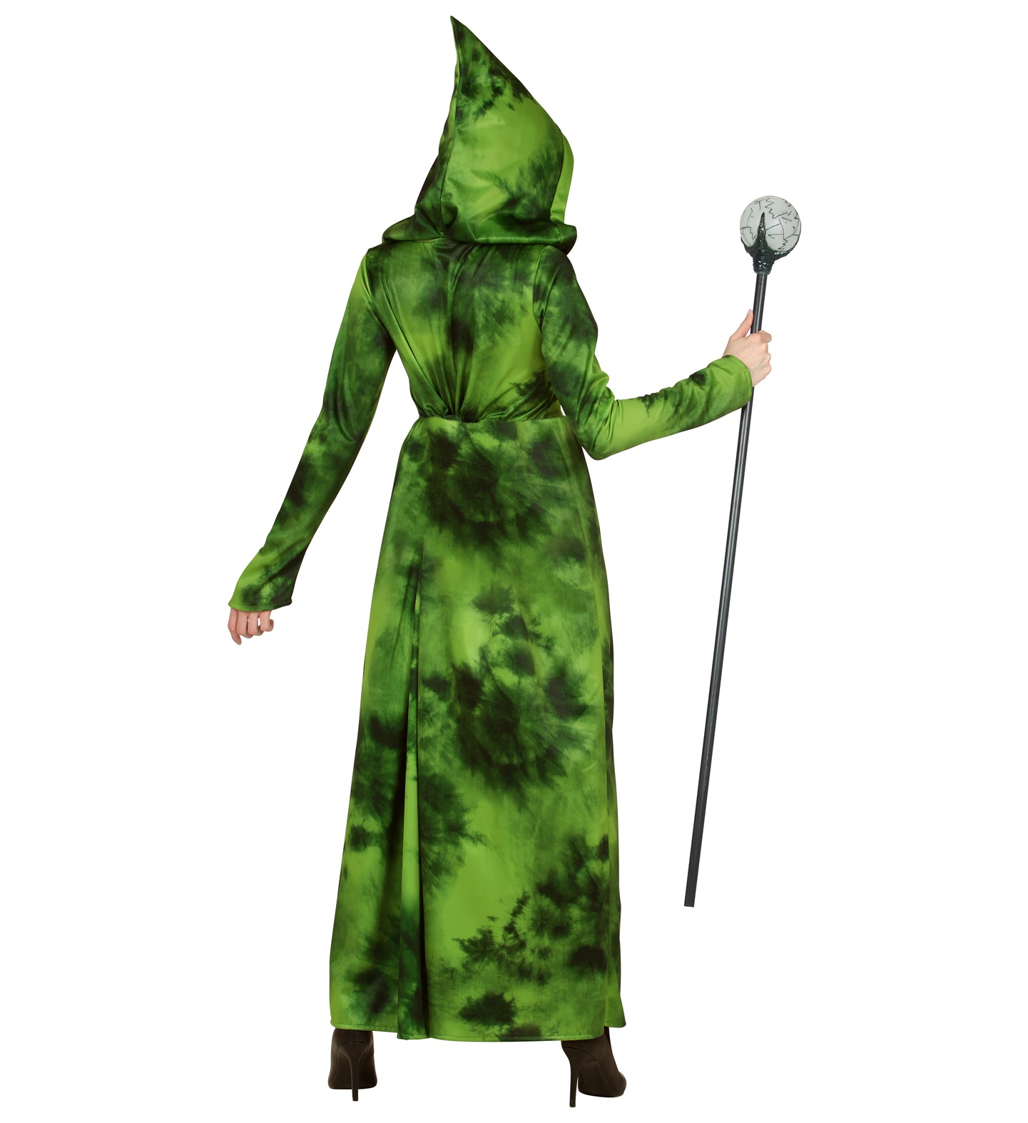 Waldhexe Kleid mit Kapuze MEDIUM