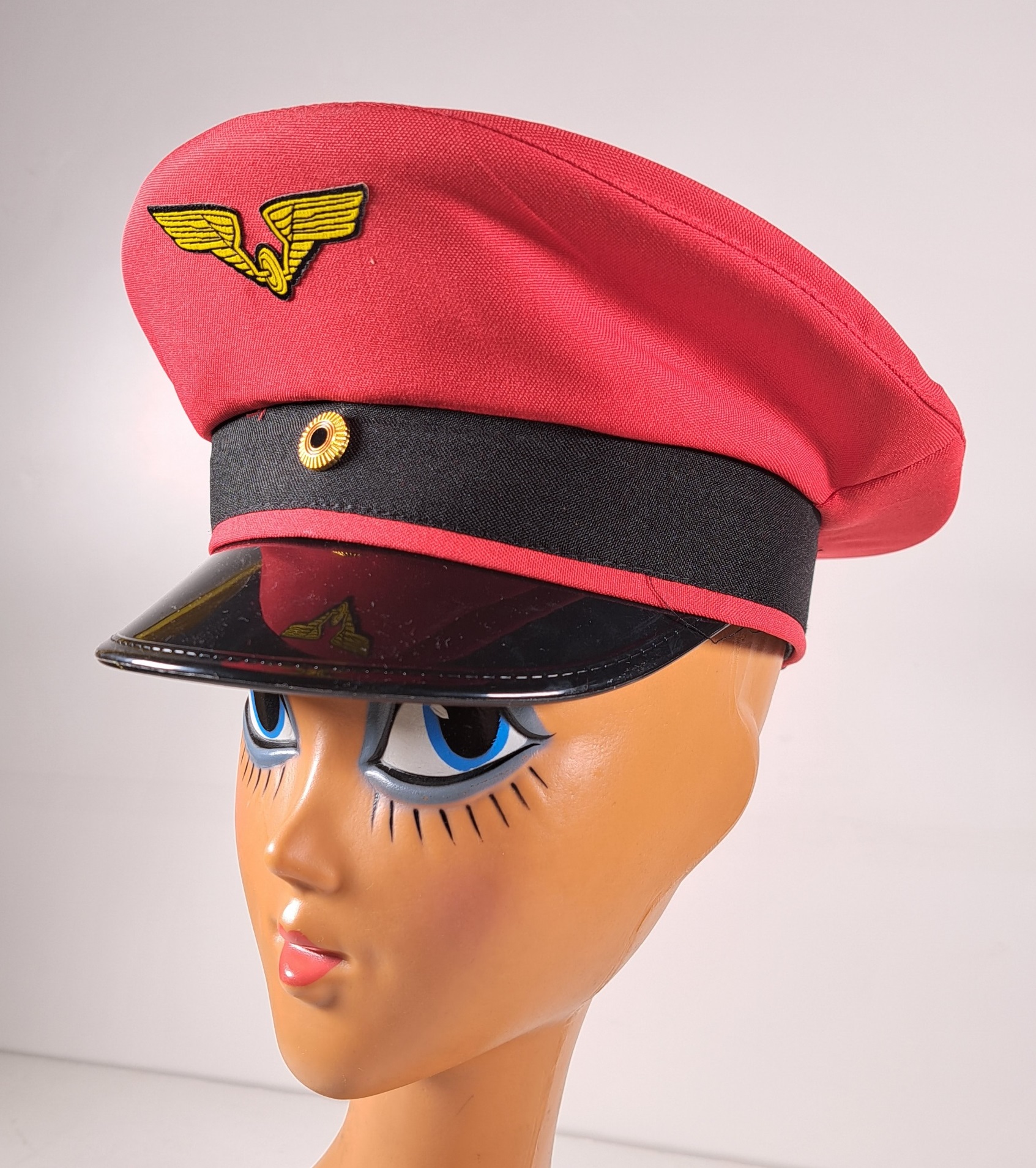 Schaffner Kostüm mit Mütze Gr. 116